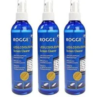Rogge ROGGE LCD-TFT-LED Screen Cleaner 3x o. 5x 250ml - 10009 Reinigungsspray (3-St)