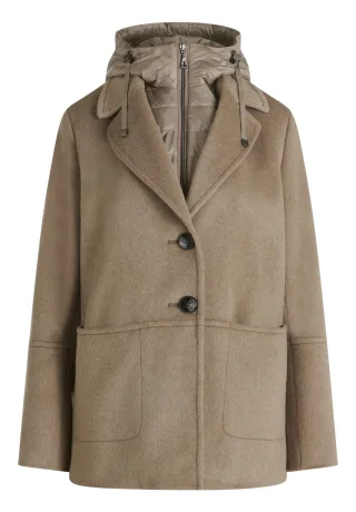 Gil Bret - Winterjacke Taupe Melange - Gr. - 36