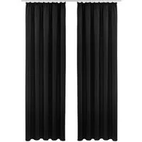 OTTO home Vorhang SOLA (1 St), Kräuselband, verdunkelnd, Polyester, Breite:130 cm, 1 Schal, einfarbig, Verdunkelung