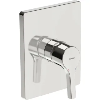 Hansa Hansapaleno Fertigmontageset 80519001 für Brausearmatur, ohne Umstellung, chrom