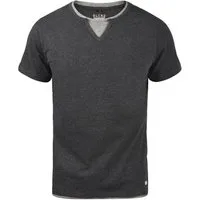 Blend T-Shirt BHLeonis (1-tlg) T-Shirt in Double-Layer-Optik