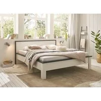 Home affaire Einzelbett SHERWOOD Liegefläche 90/140 oder 180x200 cm, aus FSC®-zertifiziertem Holzwerkstoff, rustikaler Landhausstil