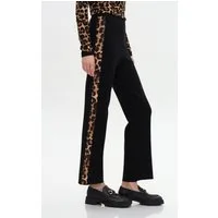 Passioni Stoffhose mit Leodetails