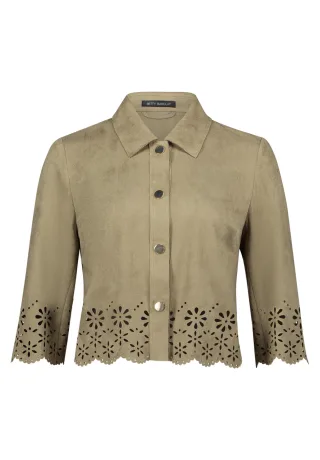 Betty Barclay - Blazer-Jacke Soft Olive - Gr. - 40