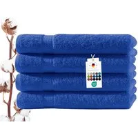 Carpe Sonno Handtuch Set 50x100 cm 100% Baumwolle Handtücher Set 500 g/m2 Frottier Handtuchset, Frottier (Spar-Set, 4-St), Extra Soft & Weich, Saugfähig, Schwer, Atmungsaktiv, schnell trocknend