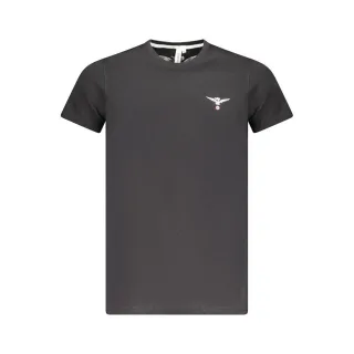 Accademia Militare Schwarzes Baumwoll-Herren-T-Shirt