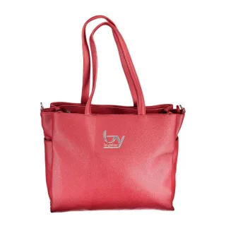BYBLOS Rosso Polyurethan Handtasche für Frauen