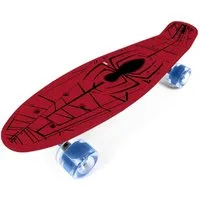 Spiderman Skateboard Spider-Man Pennyboard – Leichtes Board mit Rollen für Kinder