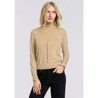 BOSS ORANGE Rollkragenpullover Faghettini Premium Damenmode aus softer Wollmischung