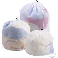 FELIXLEO Wäschesäckchen Wäschenetz Wäschesäcke Feinmaschig Wäschetaschen,(3-St)