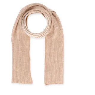 Halsüberkopf Accessoires - 180x25 Schal Rippe 2-farbig camel - Gr. - OS