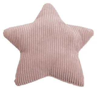 Magma Heimtex Dekokissen "SHARA Sternkissen" Kuscheliges Sternkissen mit Cord-Charme
