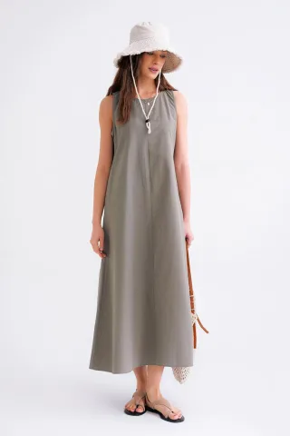 Lässiges Maxikleid mit Taschen