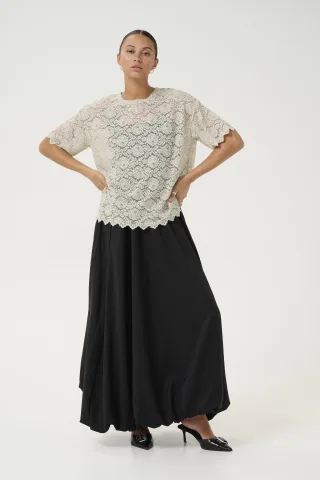 T-shirt Baggy fit Moonstruck white