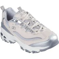 Skechers D'LITES-CHROMATIC Sneaker, Plateausneaker, Schnürschuh mit Metallic Einsätzen