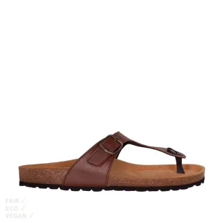 Shoezuu Toe Post Sandalen nut 40