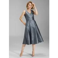 SWING Cocktailkleid Figurbetonte Passform in A-Linie