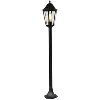 Qazqa Gartenleuchte New orleans, ohne Leuchtmittel, Kaltweiß, QAZQA Laterne außen, e27, Schwarz, Aluminium, classic-antique