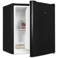 exquisit Kühlschrank KB05-V-040E schwarz, 51 cm hoch, 44 cm breit