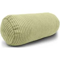 Amilian Nackenrolle 15x40 cm Nackenkissen Sofa - Bettrolle Cord-Optik - Kissenrolle weich, 1-tlg., inkl. Bezug, maschinenwaschbar, Reißverschluss, formstabil