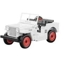 Jeep Willys CJ-2A, Konstruktionsspielzeug weiß