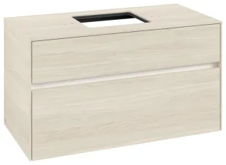 Villeroy & Boch Waschtischunterschrank Collaro C125B0 1000x548x500mm m. Bel. 2 Ausz. Waschtisch mitt C125B0AA