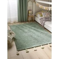 benuta Kinderteppich Malu, rechteckig, Höhe: 6 mm, Kunstfaser, Berber, Ethno-Style, Wohnzimmer