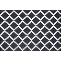 HANSE Home Fußmatte Elegance, Türmatte, rechteckig, Höhe: 7 mm, Schmutzfangmatte, Innen und Außen, Rutschfest, Wetterfest, Türmatte