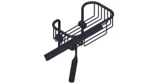 Giese Dusch 1 mit Wischer schwarz matt, 30226-14 30226-14