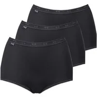 sloggi Maxislip 3er Pack Basic + (Spar-Set) Maxi Slip - Baumwolle - Atmungsaktiv - Perfekter Sitz
