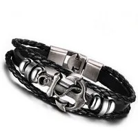 The Beauty House Lederarmband Armband für Herren