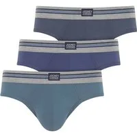 Jockey Slip Cotton Stretch (3er Pack) ohne Eingriff, elastisch, bequem