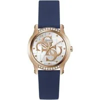 Guess Quarzuhr ANNETTE GW0860L2, Armbanduhr, Damenuhr, Silikonarmband