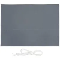 relaxdays Sonnensegel Graues Sonnensegel rechteckig, 2,5 x 3,5 m