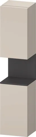 Duravit Qatego Hochschrank Taupe Matt 400x360x1760 mm - QA1346L49910000 QA1346L49910000