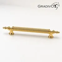 Gradivo Möbelgriff Schrankgriff Bügelgriff 916 - Gold, 128 mm
