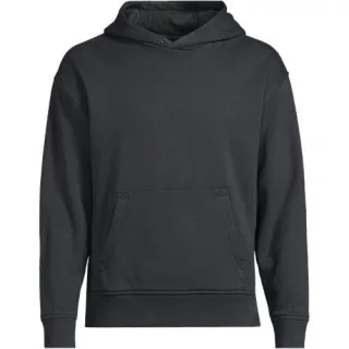 Serious Sweats Kapuzenpullover, Herren,  Grau, Baumwolle, by Lands' End