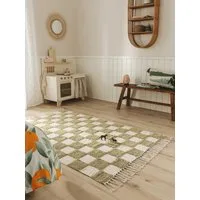 benuta Kinderteppich Caro, rechteckig, Höhe: 11 mm, Kunstfaser, Berber, Ethno-Style, Wohnzimmer