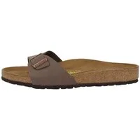 Birkenstock Madrid Birko-Flor Nubuk normal Unisex Erwachsene Pantolette Hausschuhe, Sandaletten, Mules, Pantoffeln, Slipper
