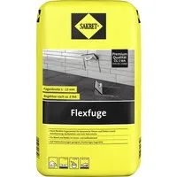 Sakret Fugenmörtel SAKRET Flexfuge 1 - 15 mm zementgrau 15 kg