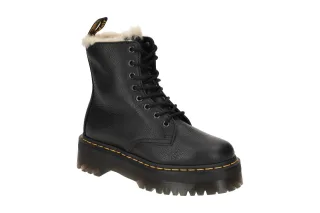 Dr. Martens 25637001 JADON FL Damenstiefel Schwarz Echtleder Warmfutter Plateau