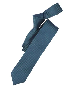 VENTI - Krawatte 6cm gemustert grün - Gr. - OS