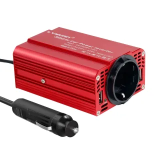 [EU Direct] Lvyuan LYM-CAR150W 300W Car Power Inverter Outlet With Dual USB 3.1A Fast Charging Portable Aluminum Alloy C