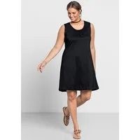 Sheego Jerseykleid Jerseykleid Ärmellos