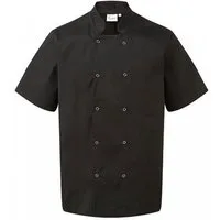 Premier Workwear Kochjacke Studded Front Short Sleeve Chef´s Jacket XS bis 3XL