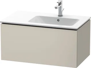 Duravit L-Cube Waschtischunterbau wandhängend Taupe Matt 820x481x400 mm - LC614109191 LC614109191
