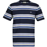 Gant T-Shirt 2003420 Herren T-Shirt Multistripe SS