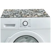Tabletop Antirutschmatte Waschmaschinen-Auflage Stein-Optik rutschfest, waschbar, 1-St., Textil-Finish Gummi-Matte als Trockner Waschmaschinen-Unterlage