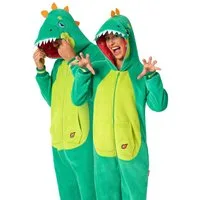Opposuits Kostüm Dinosaurier Onesie, Der Overall beweist: jedes Tier eignet sich zum Kuscheln!