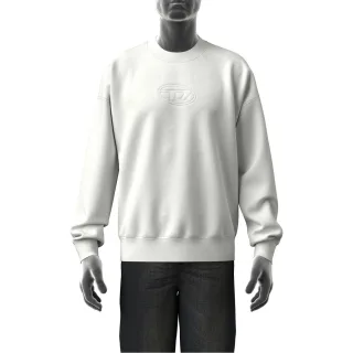 Diesel - "Roby N1" Sweatshirt für Herren, Regulär (Naturweiß)